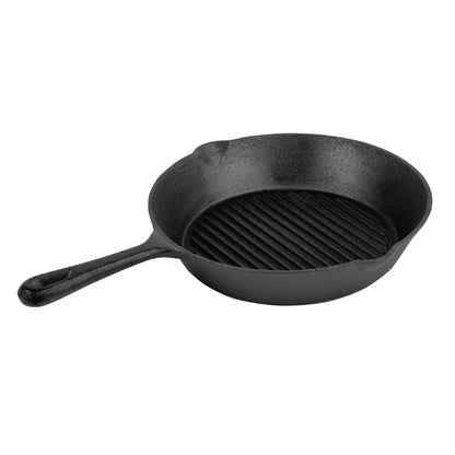 M652 Vogue ronde gietijzeren inductie grillpan 26,7cm
