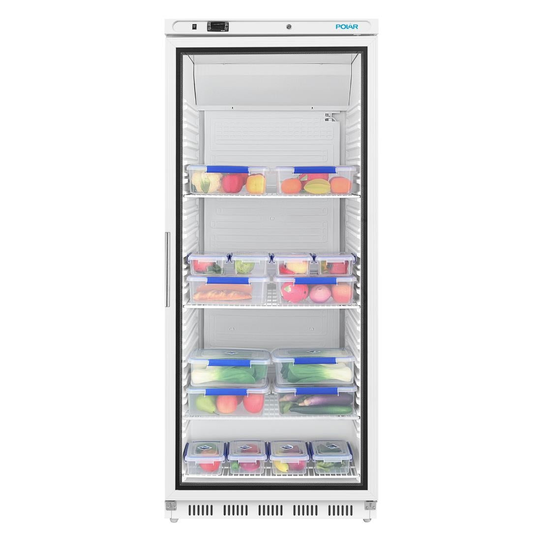CZ787 Polar C-Series Staande Display Koelkast 600Ltr Wit