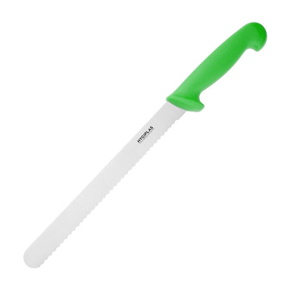 FX121 Hygiplas Slicer Gekarteld Groen 24.8cm