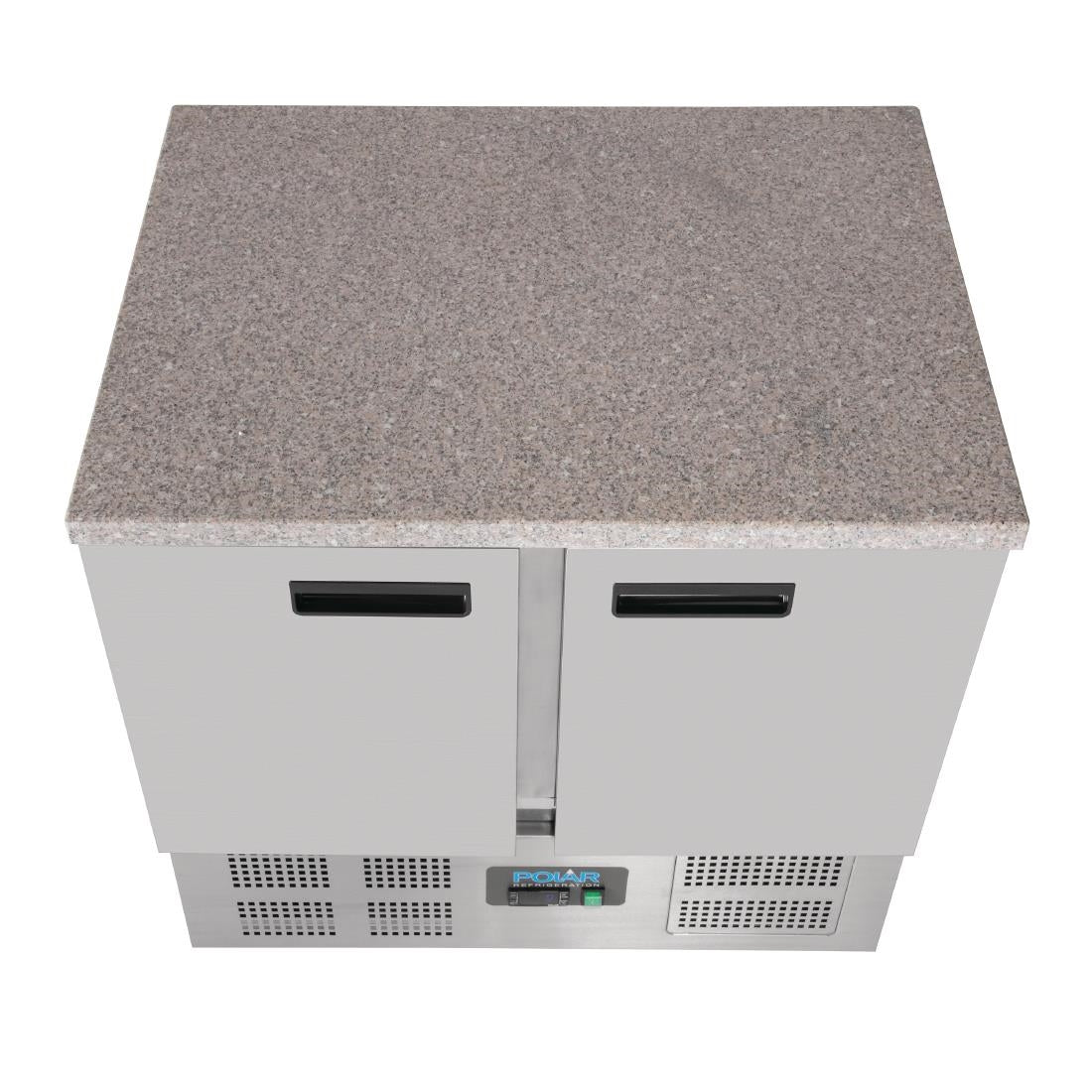 CL108 Polar G-serie koelwerkbank met marmeren werkblad 240Ltr