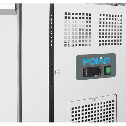 DL916 Polar U-serie 2-deurs vrieswerkbank en achteropstand 282L