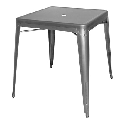 DM904 Bolero Bistro vierkante tafel grijs 66cm