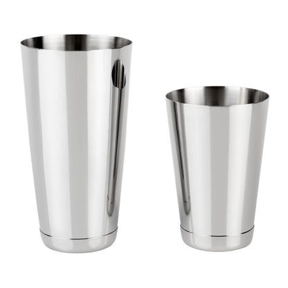 HY108 Olympia Tin On Tin Cocktailshaker Roestvrij Staal 500/900ml