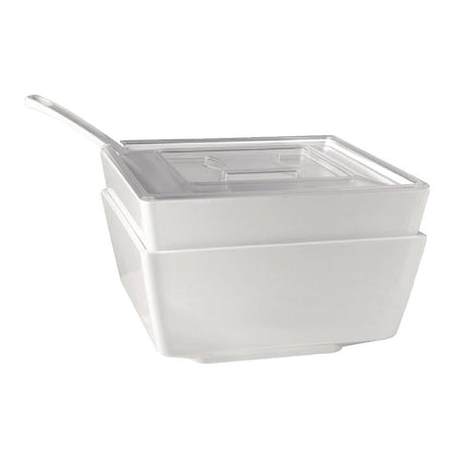 GF101 APS Float vierkant transparant deksel 19x19cm