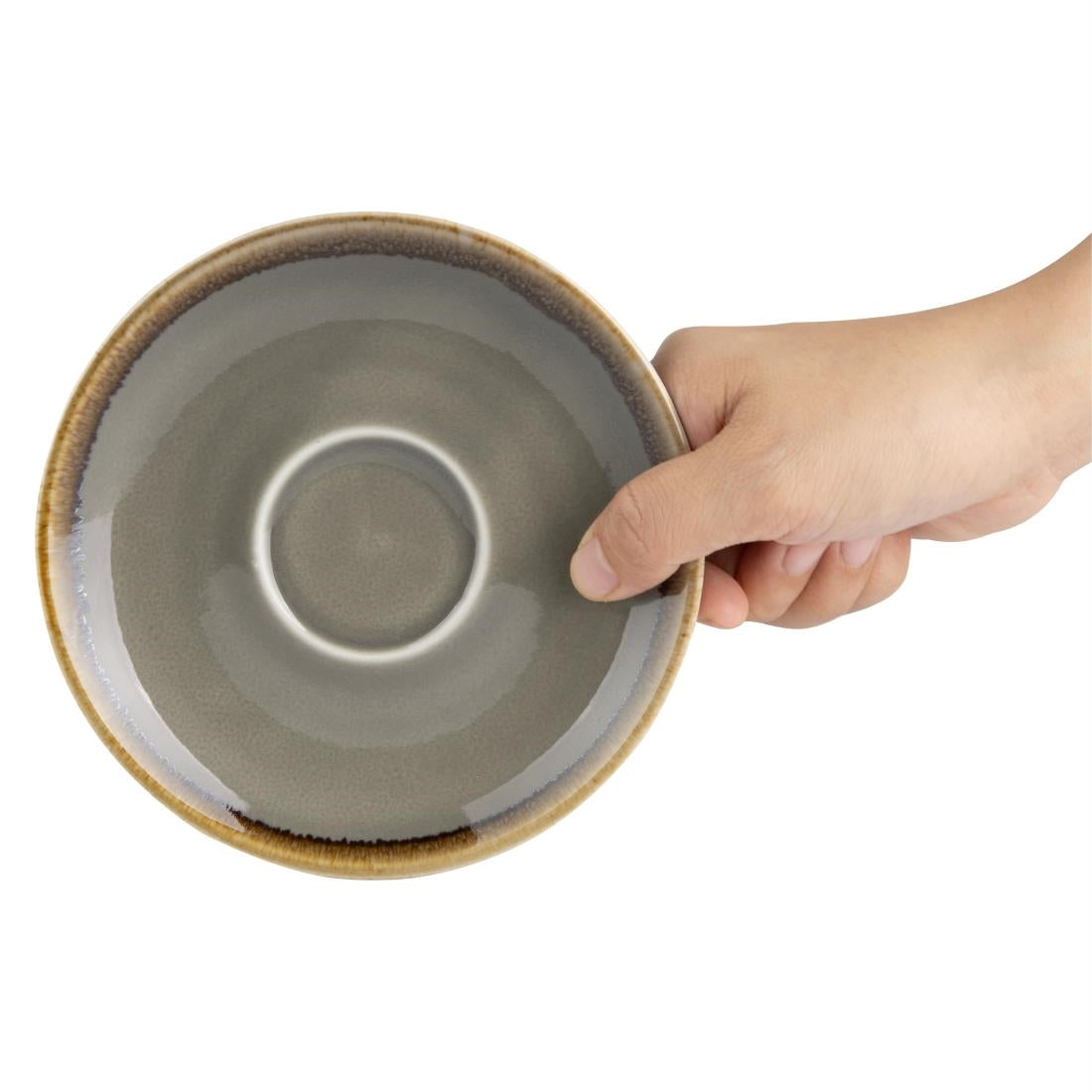 HC391 Olympia Kiln Cappuccinoschotels Grijs 14cm (6 Stuks)