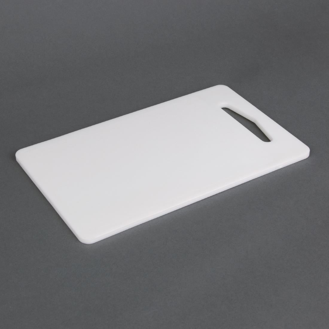 CD269 Hygiplas LDPE snijplank wit 6(H) x 150(B) x 250(D)mm