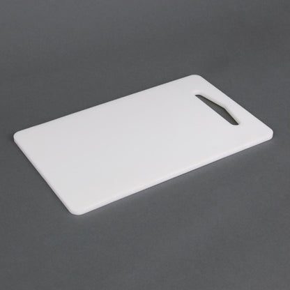 CD269 Hygiplas LDPE snijplank wit 6(H) x 150(B) x 250(D)mm