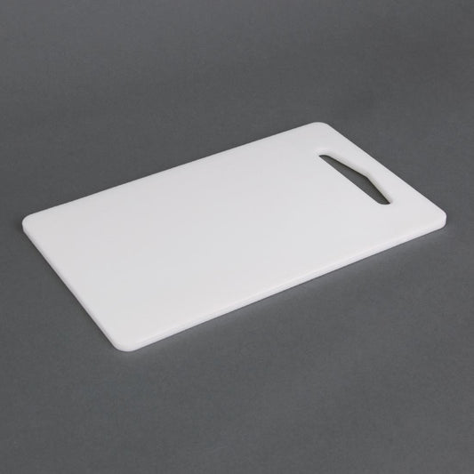 CD269 Hygiplas LDPE snijplank wit 6(H) x 150(B) x 250(D)mm
