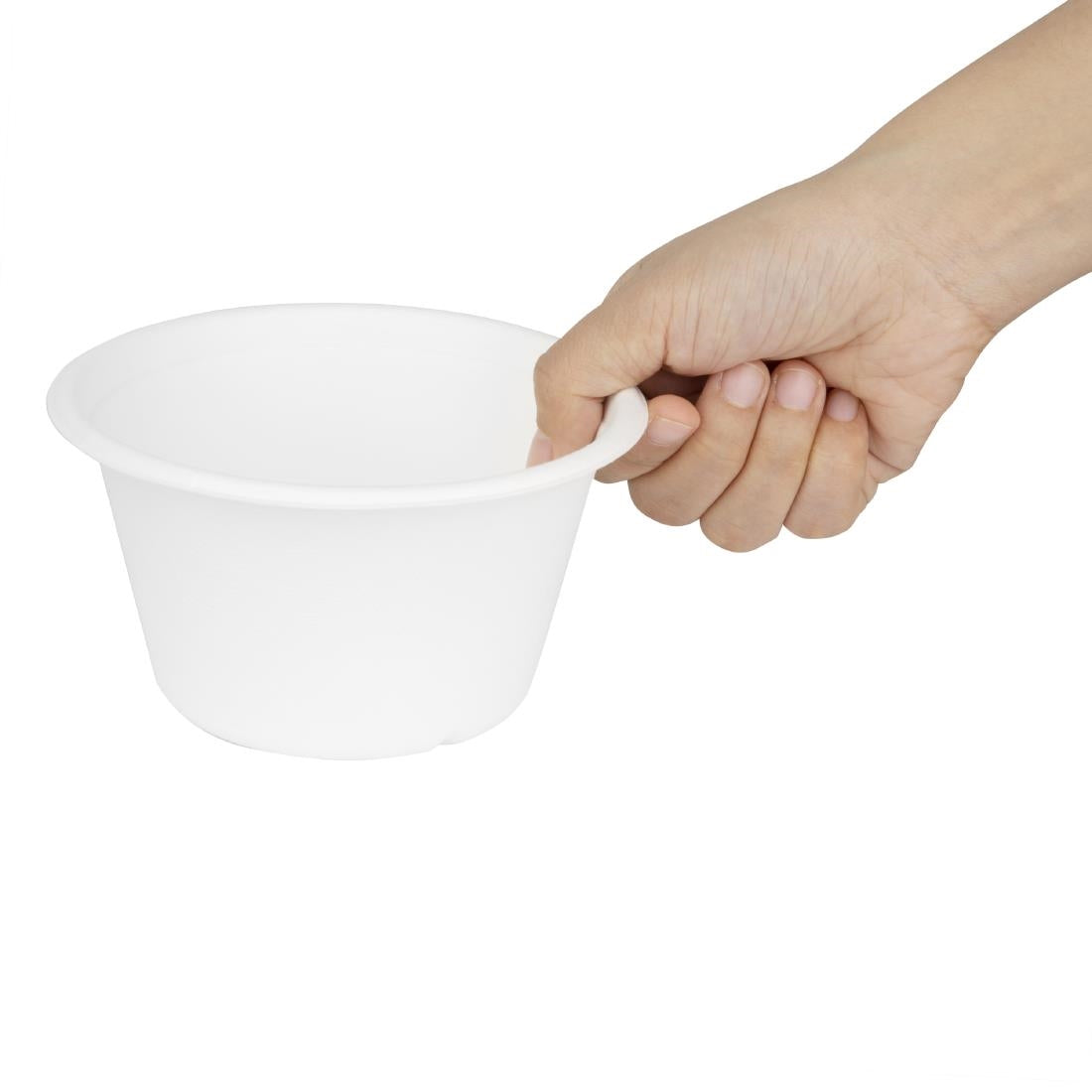 HW022 Fiesta Composteerbare Bagasse Kom Basis 500ml (50 stuks)