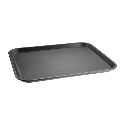 GM239 Olympia Kristallon antislip dienblad zwart 45,8x35,6cm