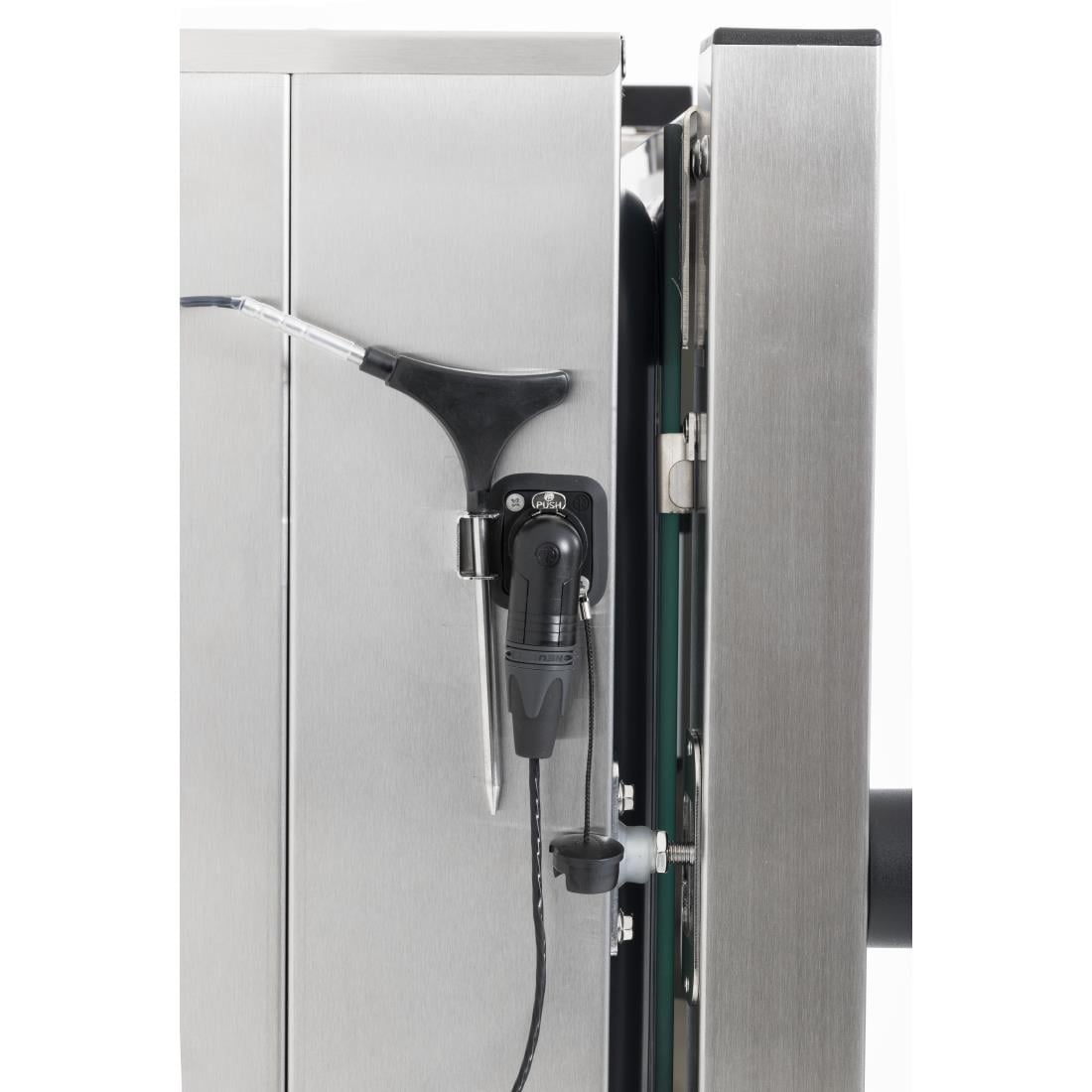SA773 Buffalo Vrijstaande Slimme Touchscreen Compacte Combi Oven 6 x GN 1/1 Met Installatiekit En Afzuigkap