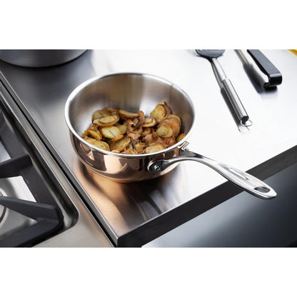CM677 Vogue Triwall koperen inductie sauteuse conisch 20cm