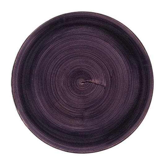 DX059 Churchill Stonecast Patina Cobalt Deep Purple Evolve Coupe Bord 26cm (12 stuks)