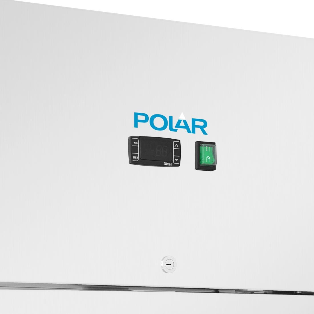 PG594 Polar G-Serie dubbeldeurs staande koelkast met geforceerde lucht 1200Ltr