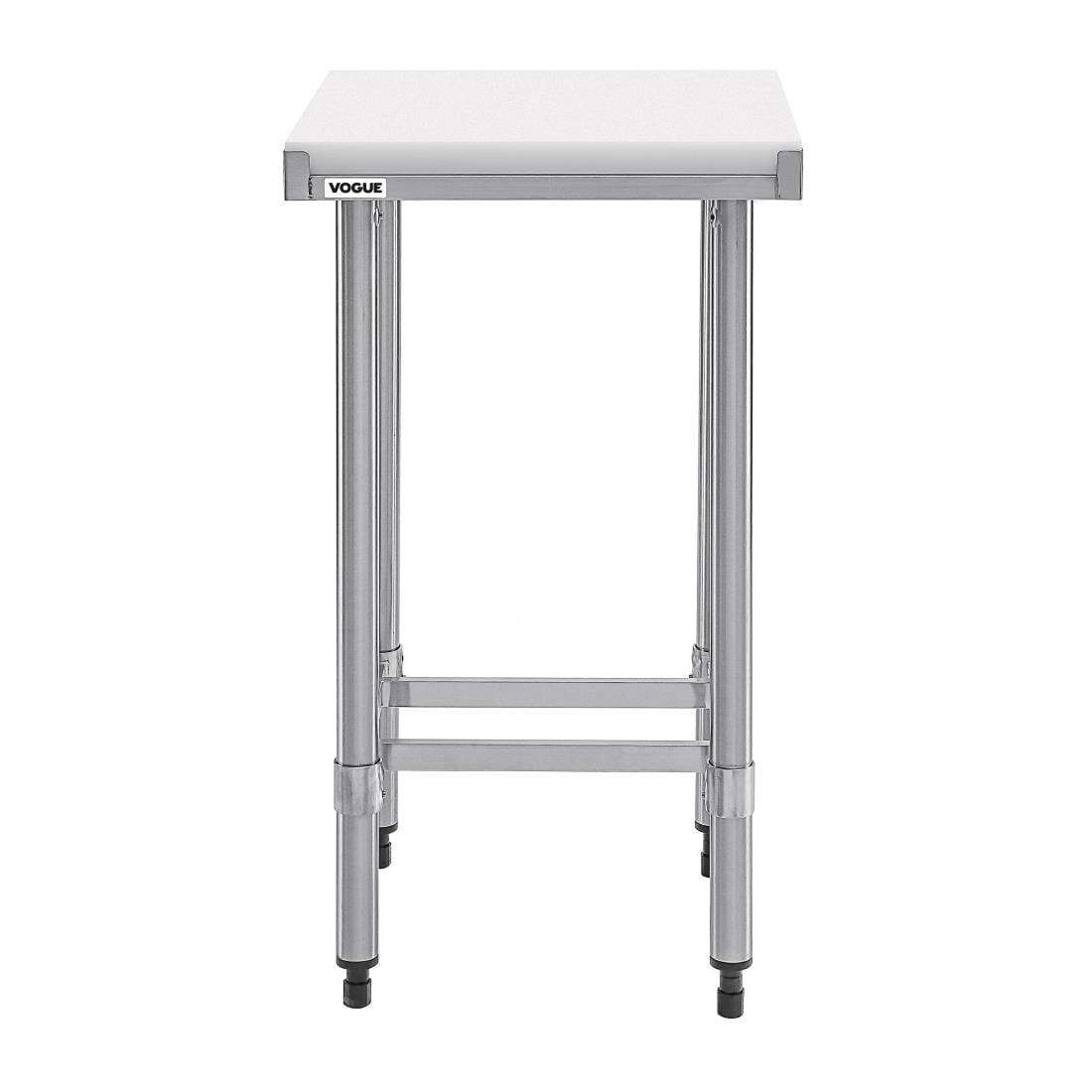 CF740 Vogue RVS snijtafel met HDPE snijplank 50cm
