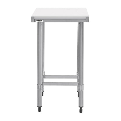 CF740 Vogue RVS snijtafel met HDPE snijplank 50cm
