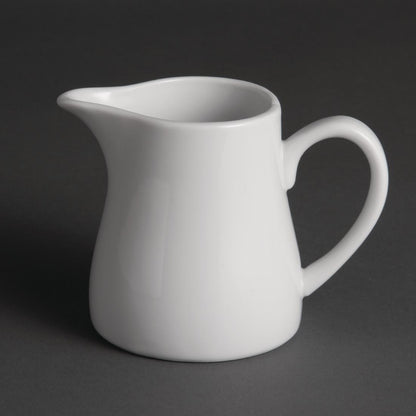 U821 Olympia Whiteware melkkannetjes met handvat 30,5cl (6 stuks)