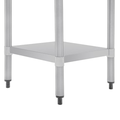 GJ500 Vogue RVS werktafel zonder achteropstand 90x60x70cm