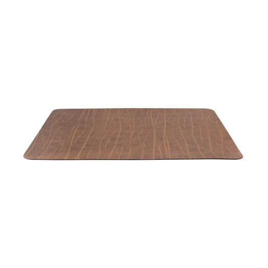 CU928 Securit Leather Range Ruga Placemat van gelijmd leer