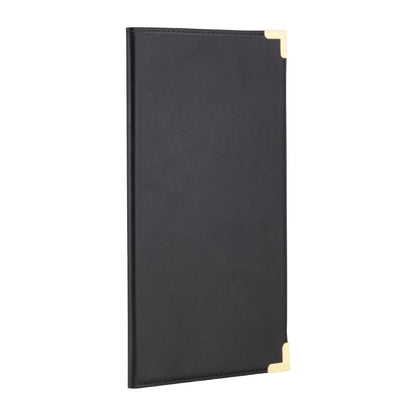 DP725 Securit classic lederen bankbiljettenpresentator zwart