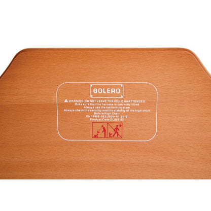 DL901 Bolero houten kinderstoel donkerbruin