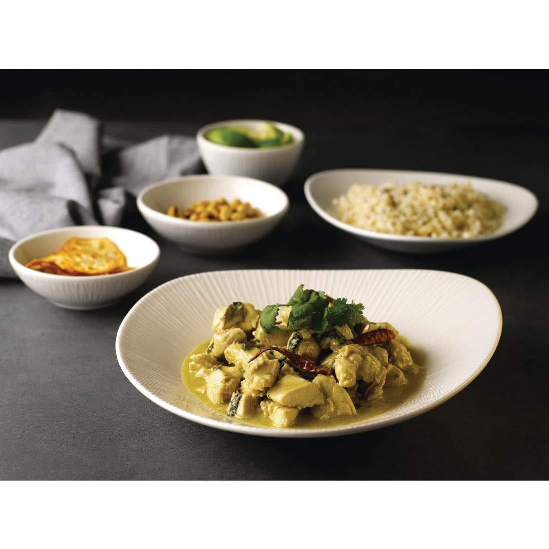 FA637 Churchill Bamboo Dip Pot 113ml (12 stuks)