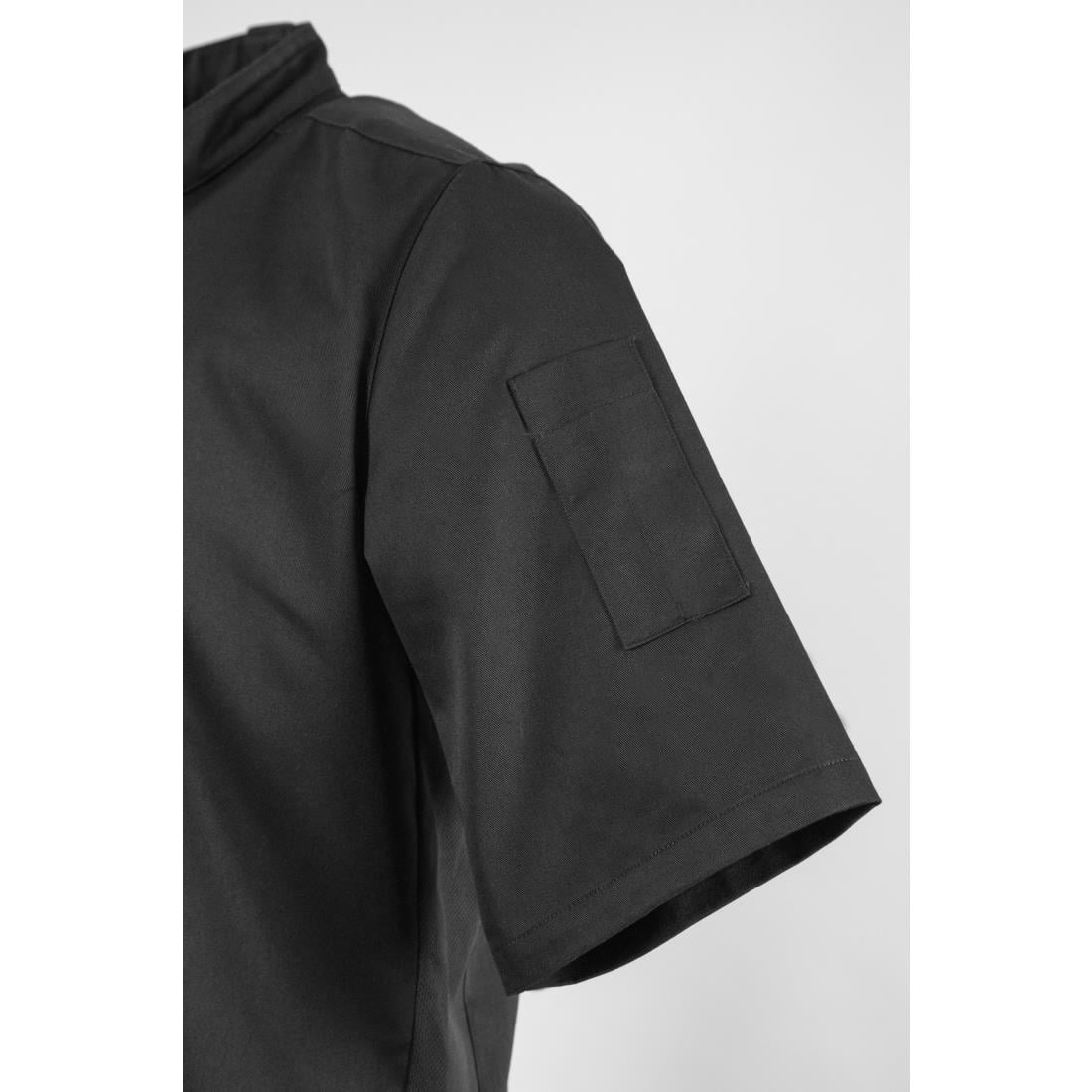 BB711-XL Southside bandkraag koksbuis zwart XL