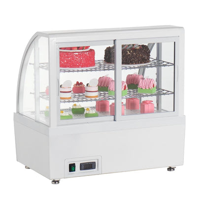 CU637 Polar C-Series Countertop Display Koelkast Wit 100Ltr