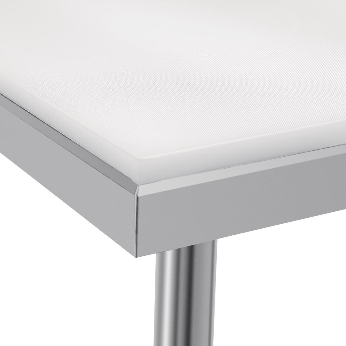 CB911 Vogue RVS snijtafel met HDPE snijplank 90cm