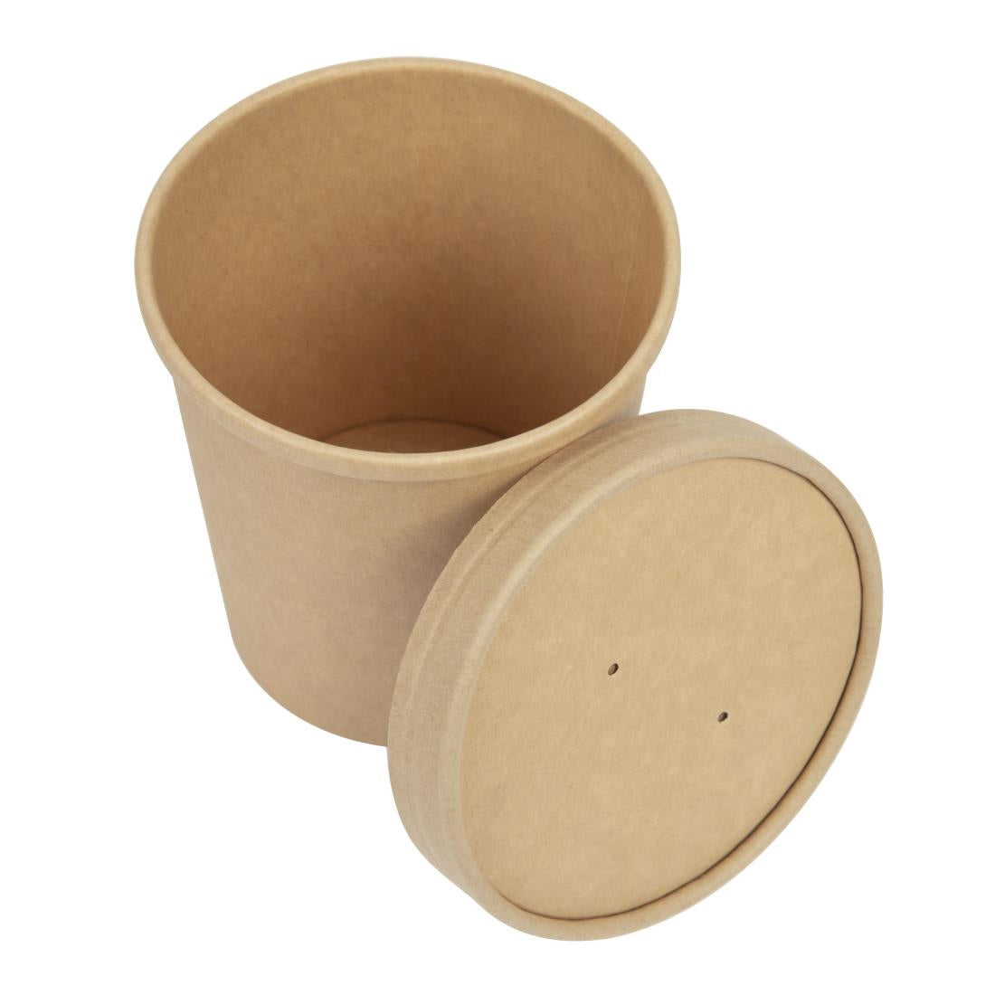 FA368 Colpac recyclebare deksels voor 450ml soepbekers (500 stuks)