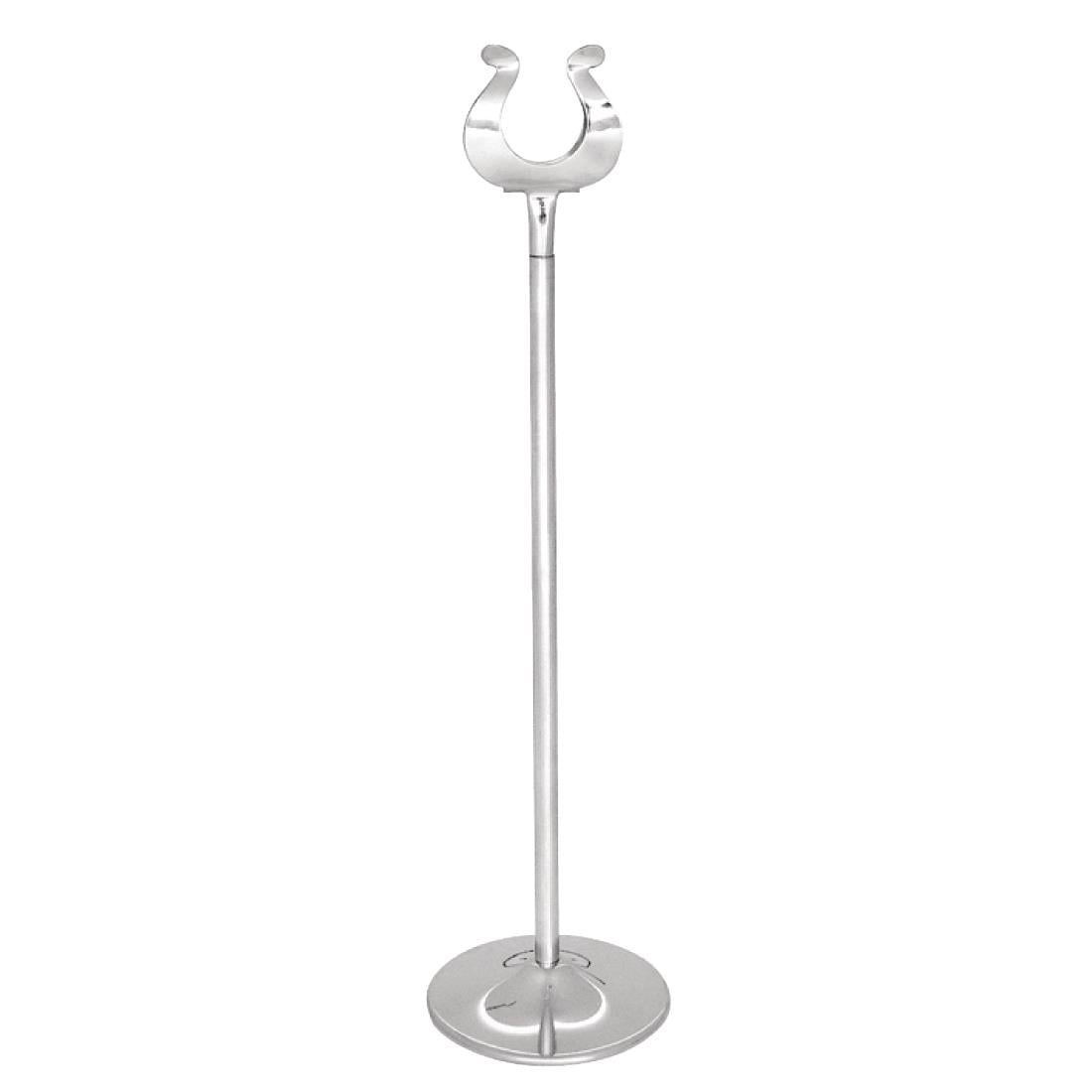 P344 Olympia RVS tafelnummerhouder 30,5cm