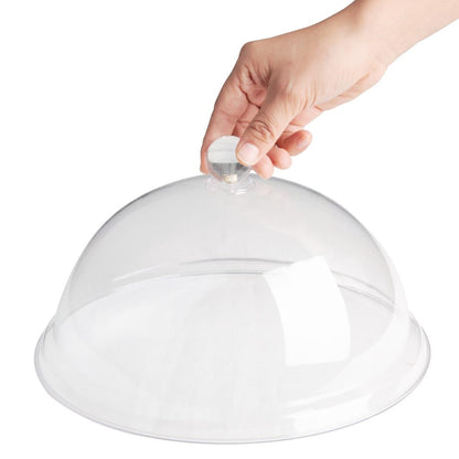 FE471 Olympia Kristallon polycarbonaat cloche transparant 260(Ø) x 115(H)mm