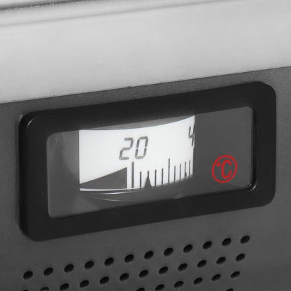 HW927 Buffalo Voor- En Achterdeur Verwarmde Vitrine 96Ltr