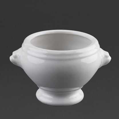 W442 Olympia Whiteware Soepkom Leeuwenkop 47,5Cl (6 Stuks)