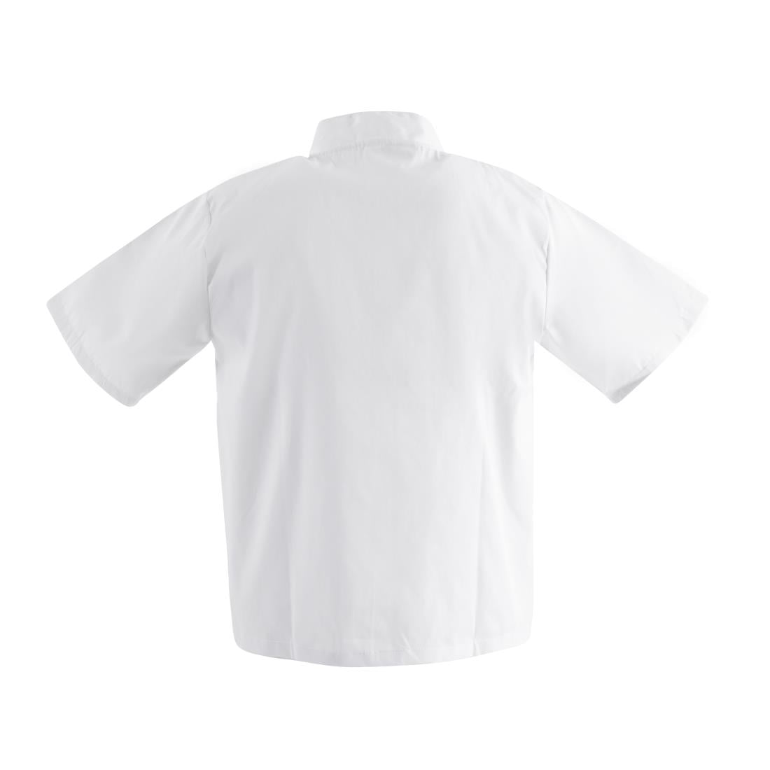 BB547-2XL Nisbets Essentials koksbuis wit (2 stuks) XXL