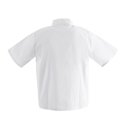 BB547-2XL Nisbets Essentials koksbuis wit (2 stuks) XXL