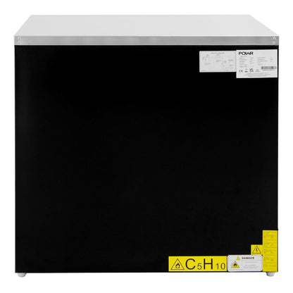 PG022 Polar G-Series Dubbele Deur Koelwerkbank Zwart 257Ltr