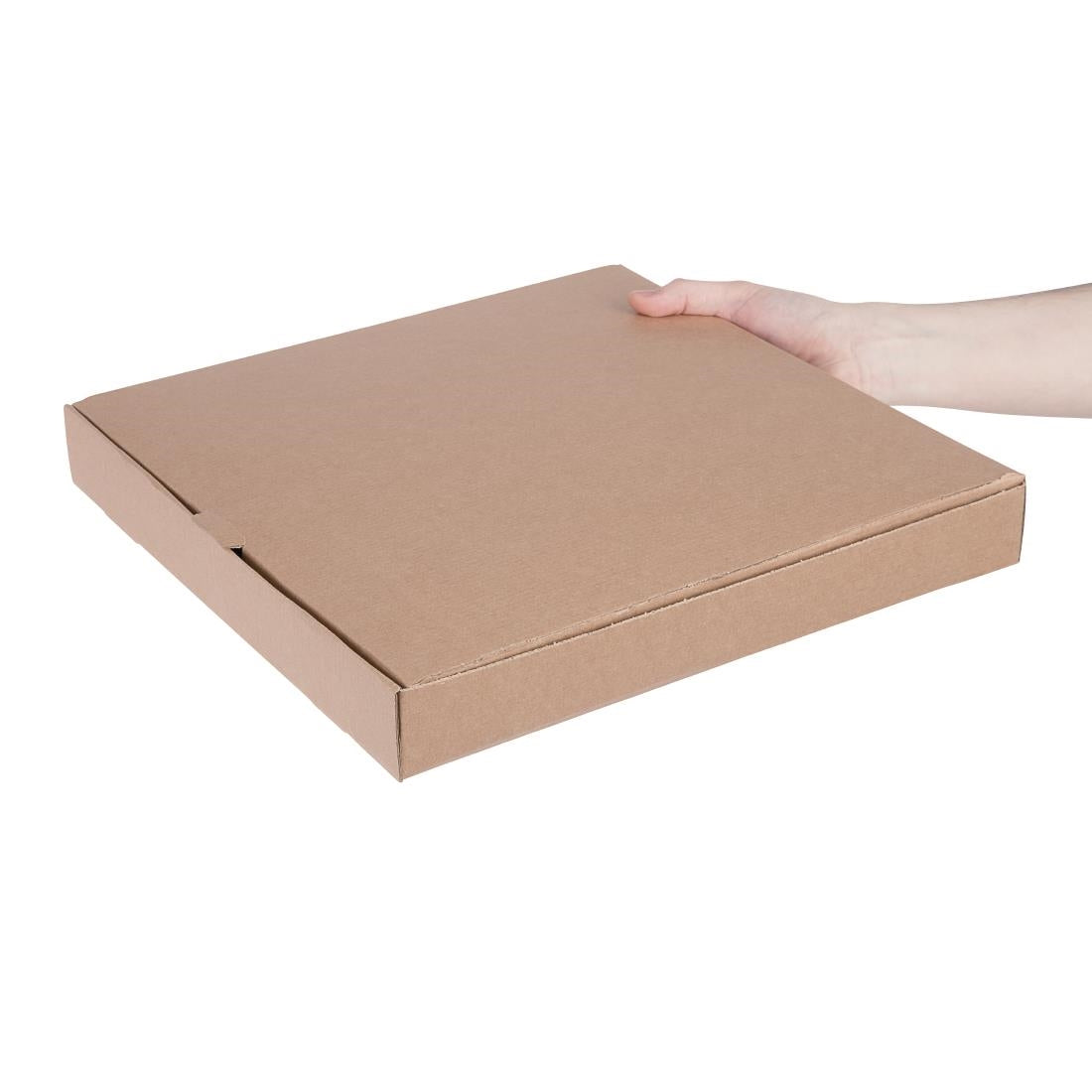 DC725 Fiesta Compostable composteerbare kartonnen pizzadoos 35cm (50 stuks)