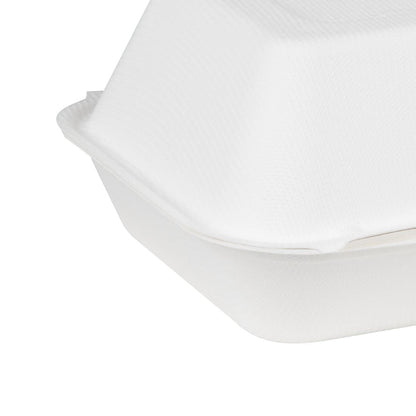 HW020 Fiesta Composteerbare Bagasse Voedselcontainers 400x335mm (200 stuks)