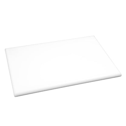 J038 Hygiplas HDPE snijplank wit 450x300x25mm
