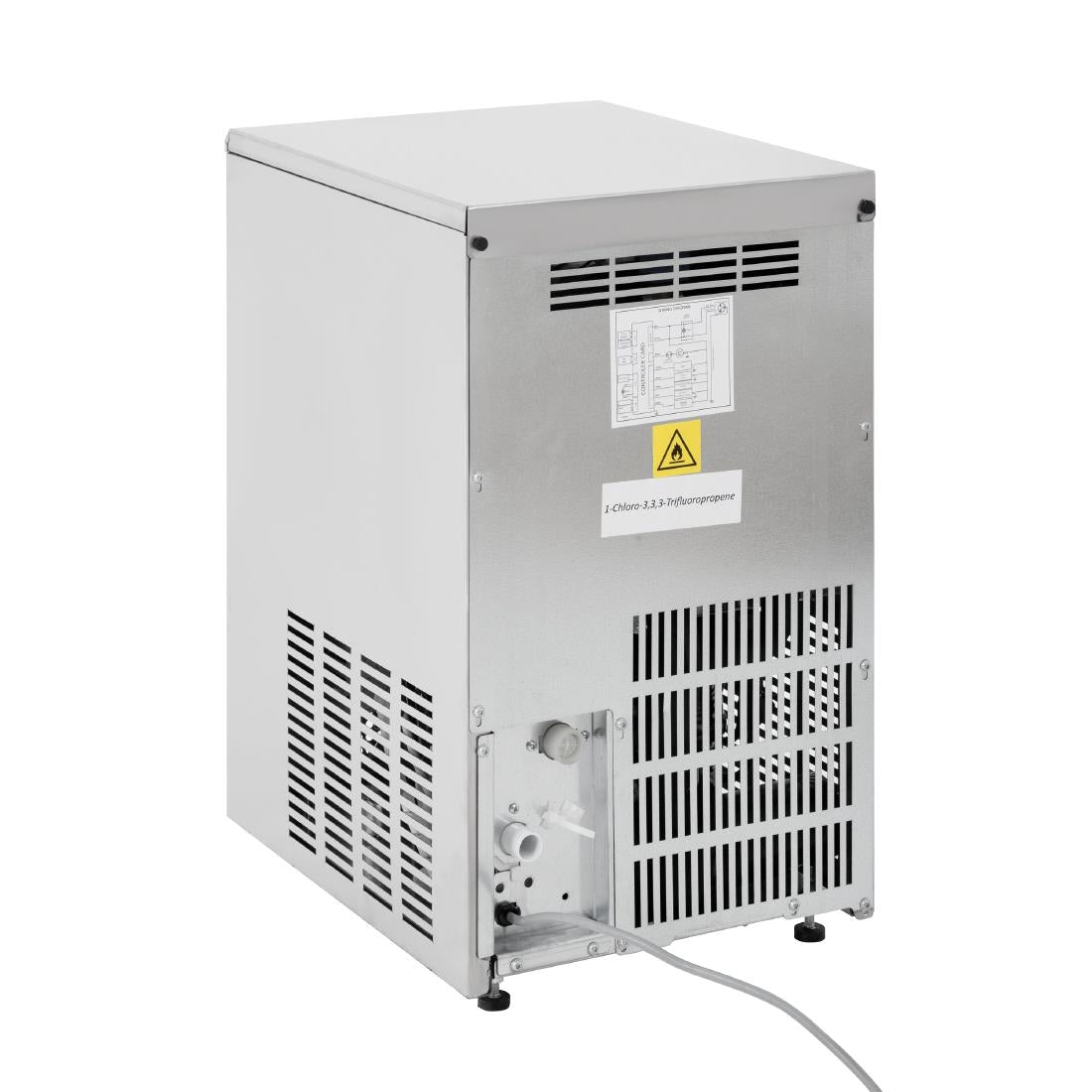 UA026 Polar U-serie premium ijsmachine met een vermogen van 21 kg