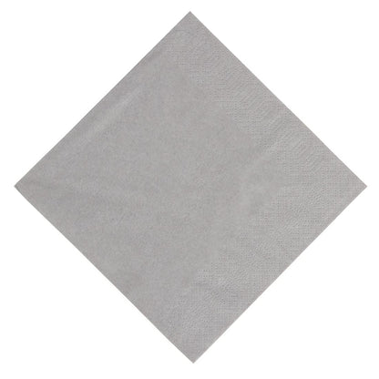 GJ103 Duni lunchservetten composteerbaar grijs 33cm (1000 stuks)
