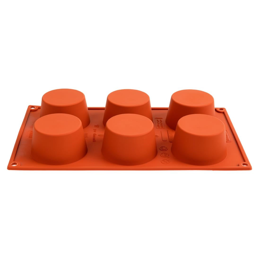 N933 Pavoni Formaflex siliconen bakvorm 6 muffins