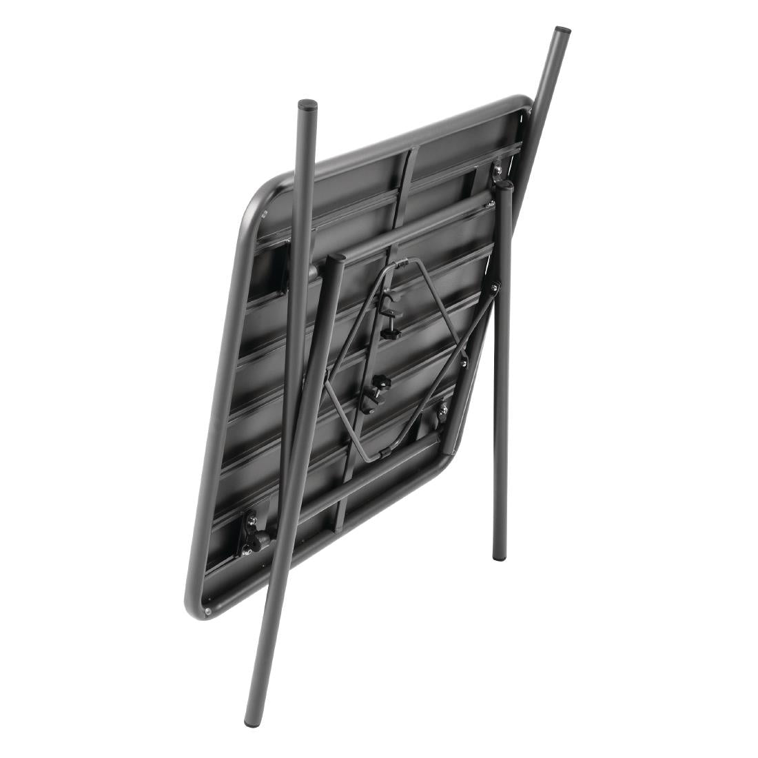 CS730 Bolero vierkante stalen tafel grijs 70cm
