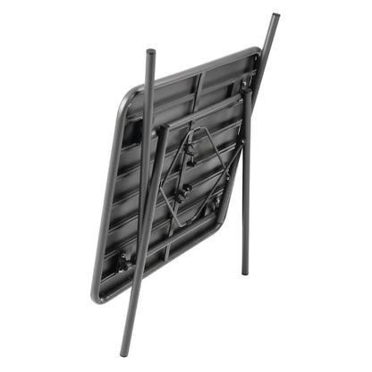 CS730 Bolero vierkante stalen tafel grijs 70cm
