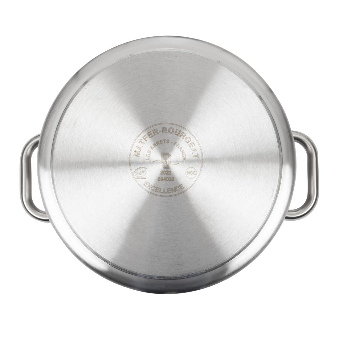 K771 Matfer Bourgeat Excellence RVS inductie soeppan 17,2Ltr