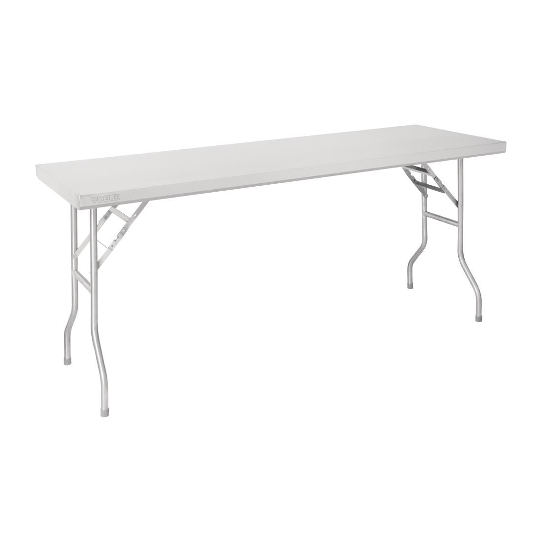 FN289 Vogue RVS inklapbare werktafel 1830x610x780