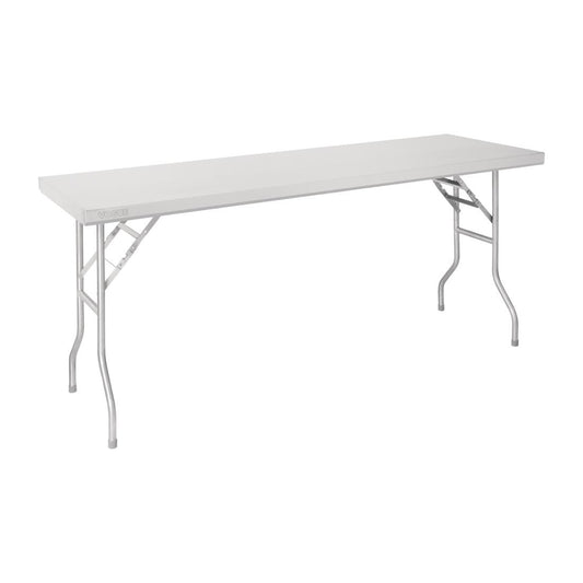 FN289 Vogue RVS inklapbare werktafel 1830x610x780