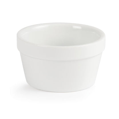 DK829 Olympia Stapelbare Ramekin Wit 95mm (6 Stuks)