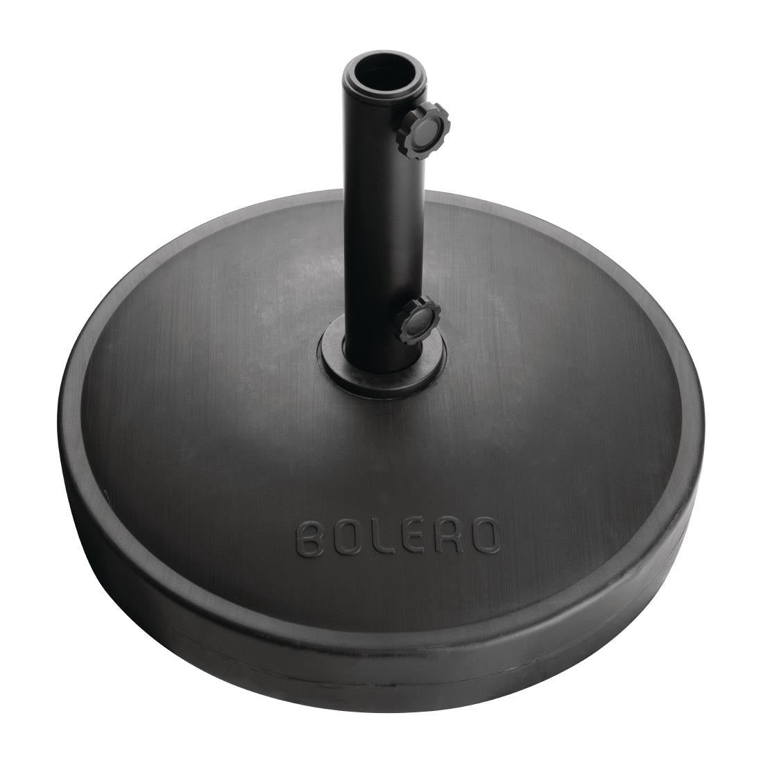 FS158 Bolero betonnen parasolvoet met 43/38mm adapter zwart